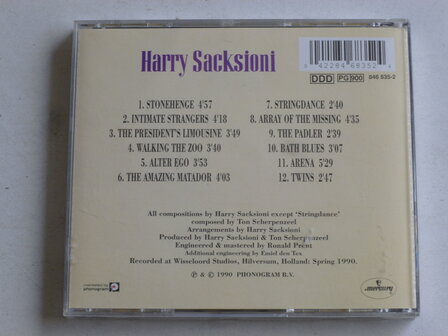 Harry Sacksioni - Intimate Strangers