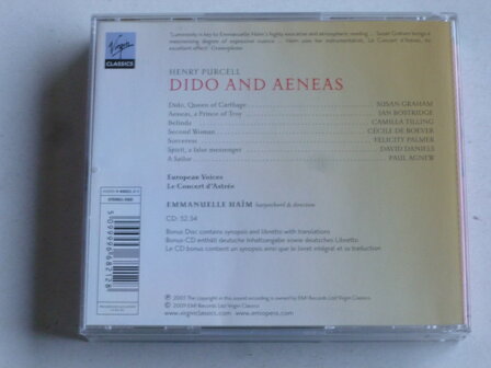 Purcell - Dido and Aeneas / Emmanuelle Ha&iuml;m (CD + CD rom)