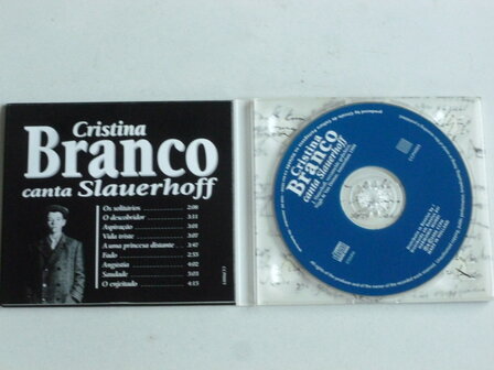 Cristina Branco - O Descobridor / Canta Slauerhoff