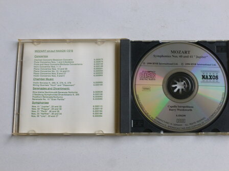 Mozart - Symphonies 40, 41 / Barry Wordsworth