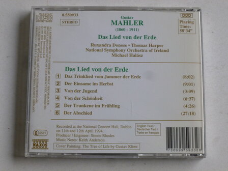 Mahler - Das Lied von der Erde / Michael Halasz (naxos)