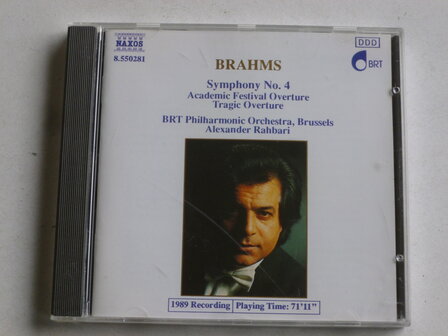Brahms - Symphony 4 / Alexander Rahbari