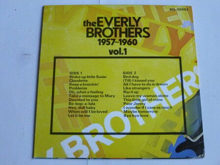 The Everly Brothers - 1957-1960 / Vol.1 (LP)