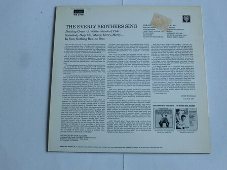 The Everly Brothers - Sing (LP) WS 1708