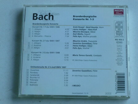 Bach - Brandenburgische Konzerte 1-3 / I Musici