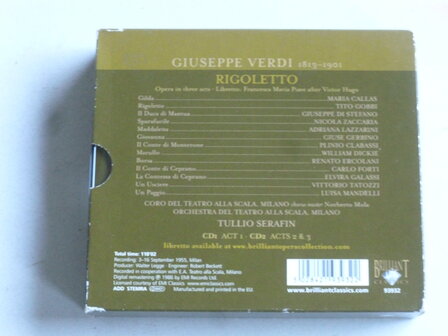 Verdi - Rigoletto / Maria Callas, Tullio Serafin (2 CD)