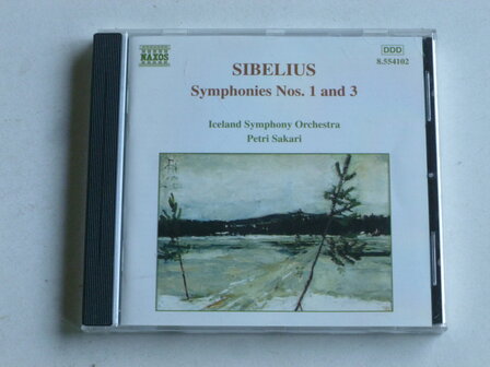 Sibelius - Symphonies 1 &amp; 3 / Petri Sakari