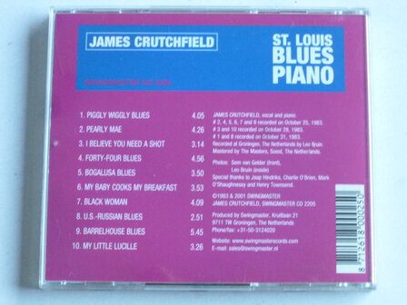 James Crutchfield - St. Louis Blues Piano