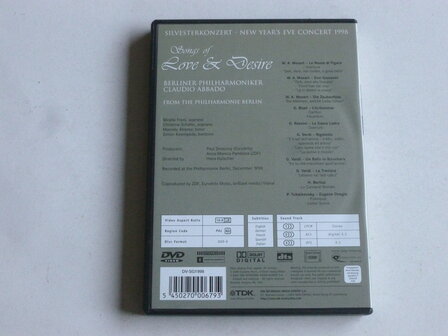 Concert - Songs of Love &amp; Desire / Mirella Freni, Claudio Abbado (DVD)