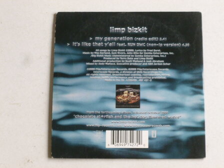 Limp Bizkit - My Generation (CD Single)