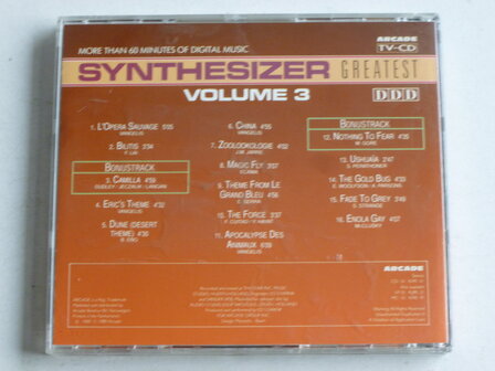 Synthesizer - Greatest Volume 3 (arcade)