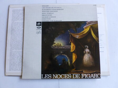 Mozart - Les Noces de figaro / Herbert von Karajan, Schwarzkopf (3 LP)