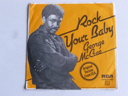 George McCrae - Rock your Baby (vinyl Single)