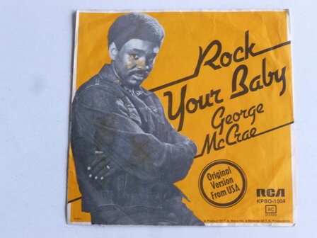 George McCrae - Rock your Baby (vinyl Single)