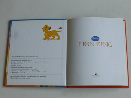 Disney The Lion King (Lees &amp; Luisterboek) CD+boek