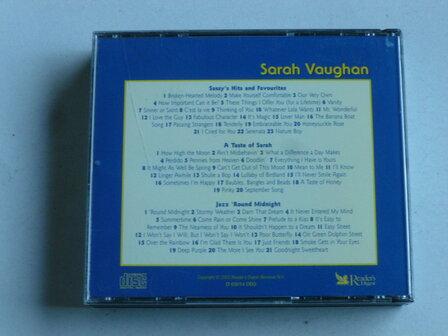 Sarah Vaughan - Legends of Jazz (3 CD)