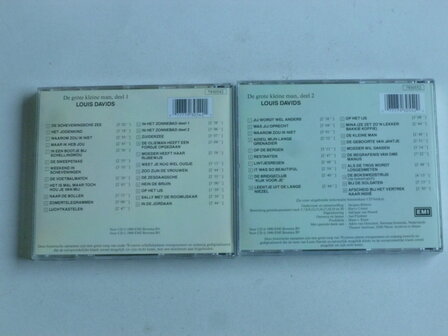 Louis Davids - De Grote Kleine Man Deel 1 en Deel 2 (2 CD)