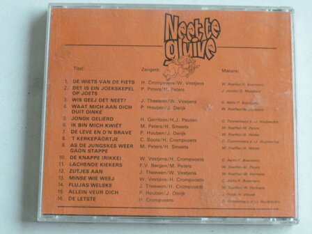 Neet te Gluive - various artists (jocus)