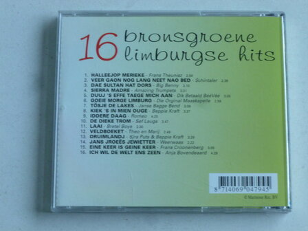 16 Bronsgroene Limburgse Hits 