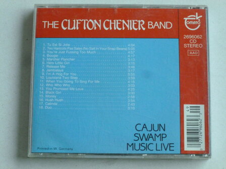 The Clifton Chenier Band - Cajun Swamp Music Live