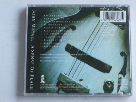 John Mayall - A Sense pf Place