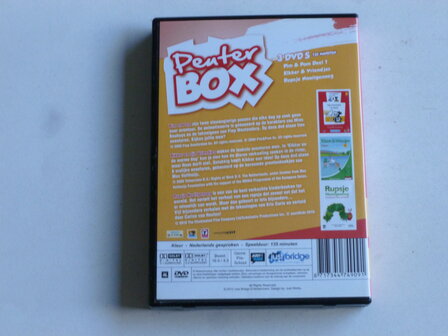 Peuterbox / Pim &amp; Pom, Kikker &amp; vriendjes, rupsje nooitgenoeg (3 DVD)