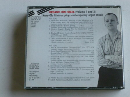 Hans-Ola Ericsson - Organo con Forza / Volume 1 and 2 (2 CD)