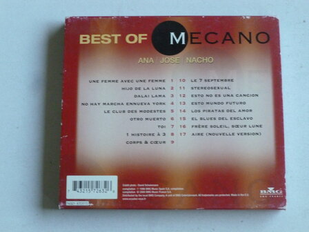 Mecano - Best of Mecano / Ana / Jose / Nacho