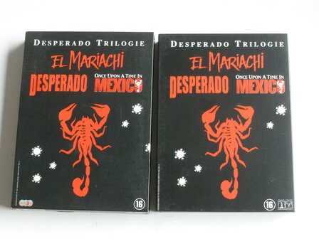 Desperado Trilogie - El Mariachi, Desperado, Once upon a time in Mexico (3 DVD)