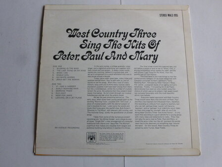 West Country Three sings the hits of Peter, Paul and Mary (LP)