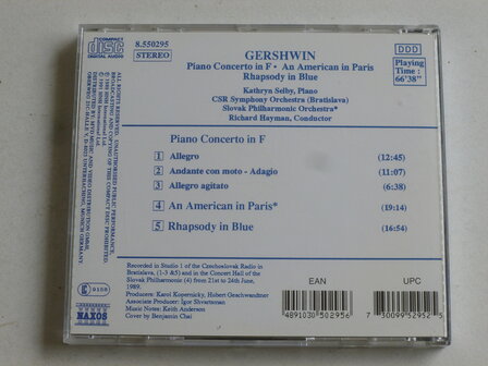 Gershwin - Rhapsody in Blue , An American in Paris / Richard Hayman (Naxos)