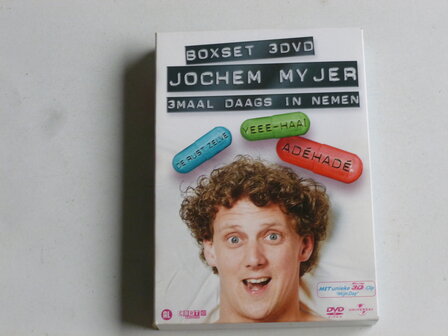 Jochem Myjer - 3 Maal Daags in nemen (3 DVD + Blu-ray)