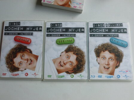 Jochem Myjer - 3 Maal Daags in nemen (3 DVD + Blu-ray)