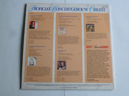Proficiat Concertgebouw Orkest (LP)