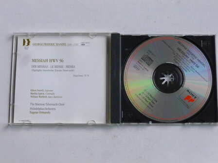 Handel - Messiah (Highlights) / Eugene Ormandy