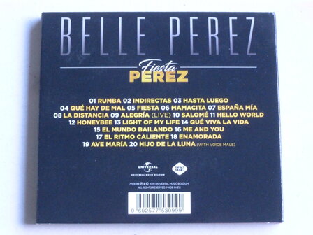 Belle Perez - Fiesta Perez (digipack)