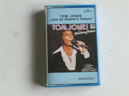 Tom Jones - Live at Ceasar&#039;s Palace (cassette bandje)