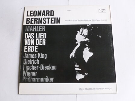 Mahler - Das Lied von der Erde / James King, Fisher Dieskau, Leonard Bernstein (LP)
