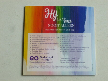 Hij laat ons nooit alleen - liederen van troost en hoop (digipack)
