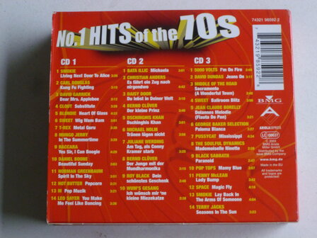 No. 1 Hits of the 70&#039;s (3 CD)
