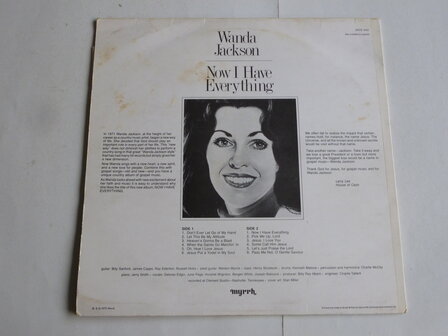 Wanda Jackson - Now i have everything (LP)