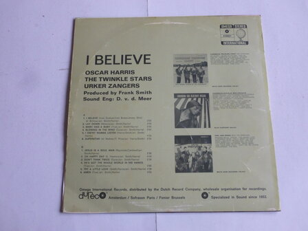 Oscar Harris / Urker Zangers - I Believe (LP)