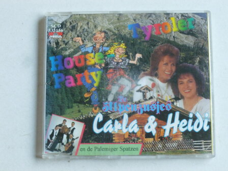 Carla &amp; Heidi / Alpenzusjes - Tyroler House Party (CD Single)