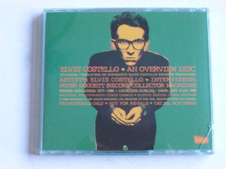 Elvis Costello - An Overview Disc