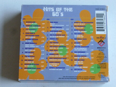 Hits of the 60&#039;s - various artists (3 CD) BMG
