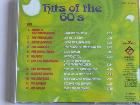 Hits of the 60&#039;s - various artists (3 CD) BMG