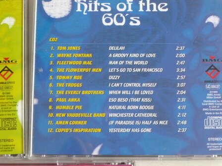 Hits of the 60&#039;s - various artists (3 CD) BMG