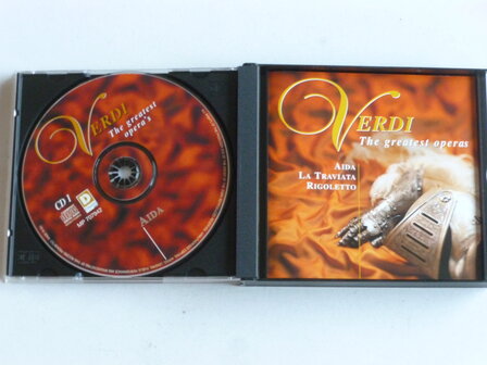 Verdi - The Greatest Operas / Aida, la Traviata, Rigoletto (3 CD)