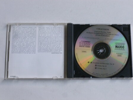 Chausson - Symphony in B / Laurent Korcia, Jerome Kaltenbach