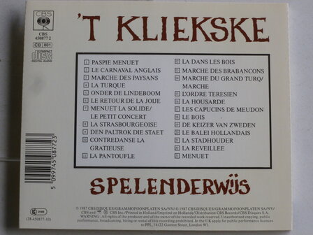 &#039;T Kliekske - Spelenderwijs